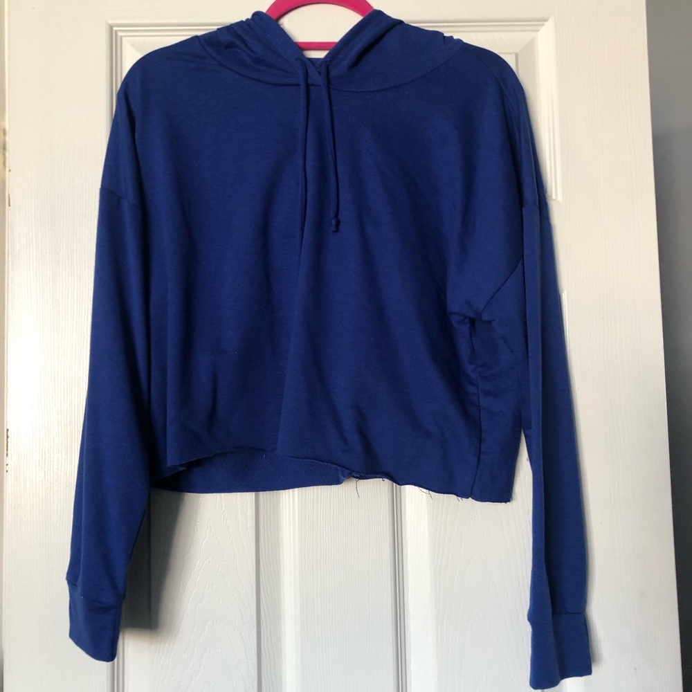 Charlotte Russe Cropped Hoodie